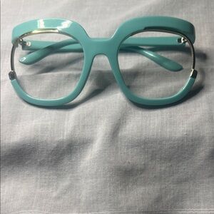 Chic Aqua Blue Glasses